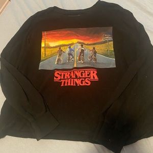 Stranger Things Long Sleeve Shirt (Unisex)